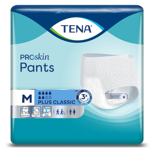 Tena TENA Pants Plus Classic Medium (1300ml) 14 Pack Incontinence Protection 2