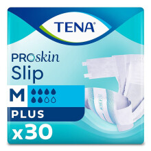 TENA Slip Plus Medium (2165ml) 30 Pack Incontinence Protection