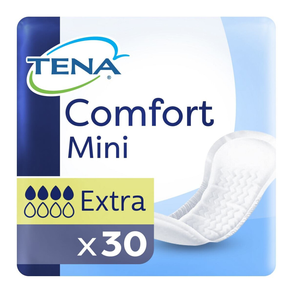 TENA Comfort Mini Extra (450ml) 30 Pack Incontinence Protection