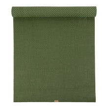 (Green) The Original ecoYoga Natural Eco Exercise Fitness Gym Yoga Mat - Travel 2mm