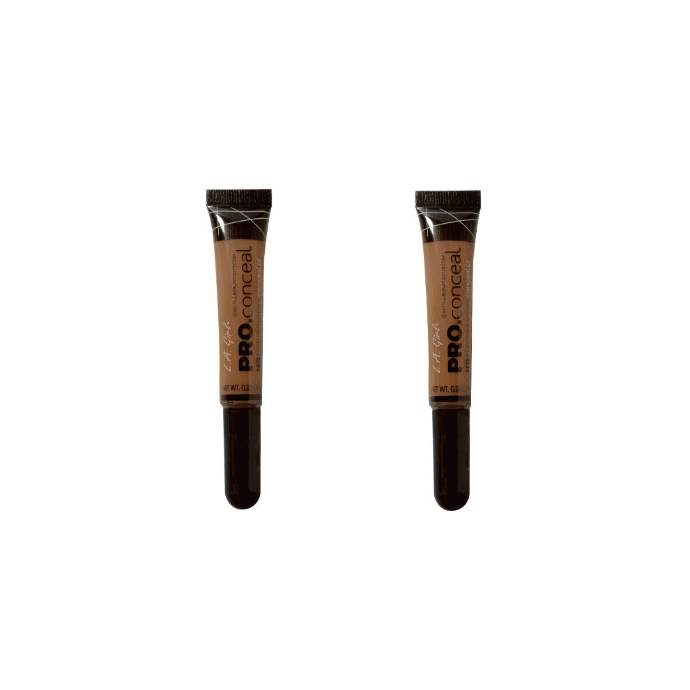 L.A. Girl Pro Conceal HD High Definition Concealer Espresso 8g x2