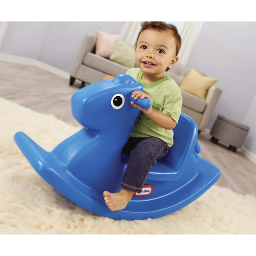 Little Tikes Little Tikes Blue Rocking Horse 1