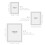Assorted Photo Frames - Set of 10 White | M&W 2