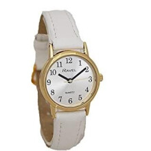 Ravel Ladies Classic Strap Watch White R0137.24.2