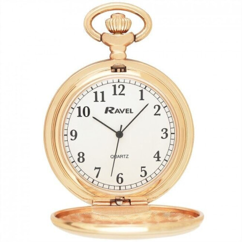 Ravel R1001.44 RAVEL Plain Pocket Watch Rose Gold