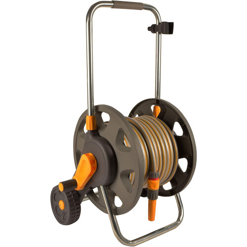Hozelock Hozelock 60m Assembled Hose Cart with 30m Hose