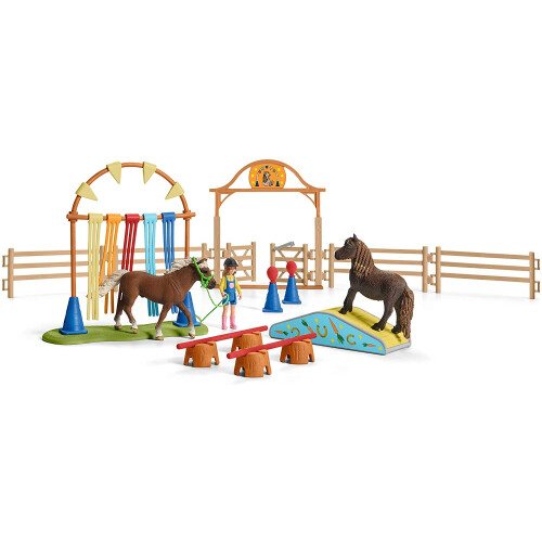 Schleich Schleich Farm World Pony Agility Training Playset 2