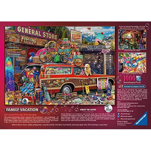 Ravensburger Ravensburger Family Vacation 1000 Piece Jigsaw Puzzle 2