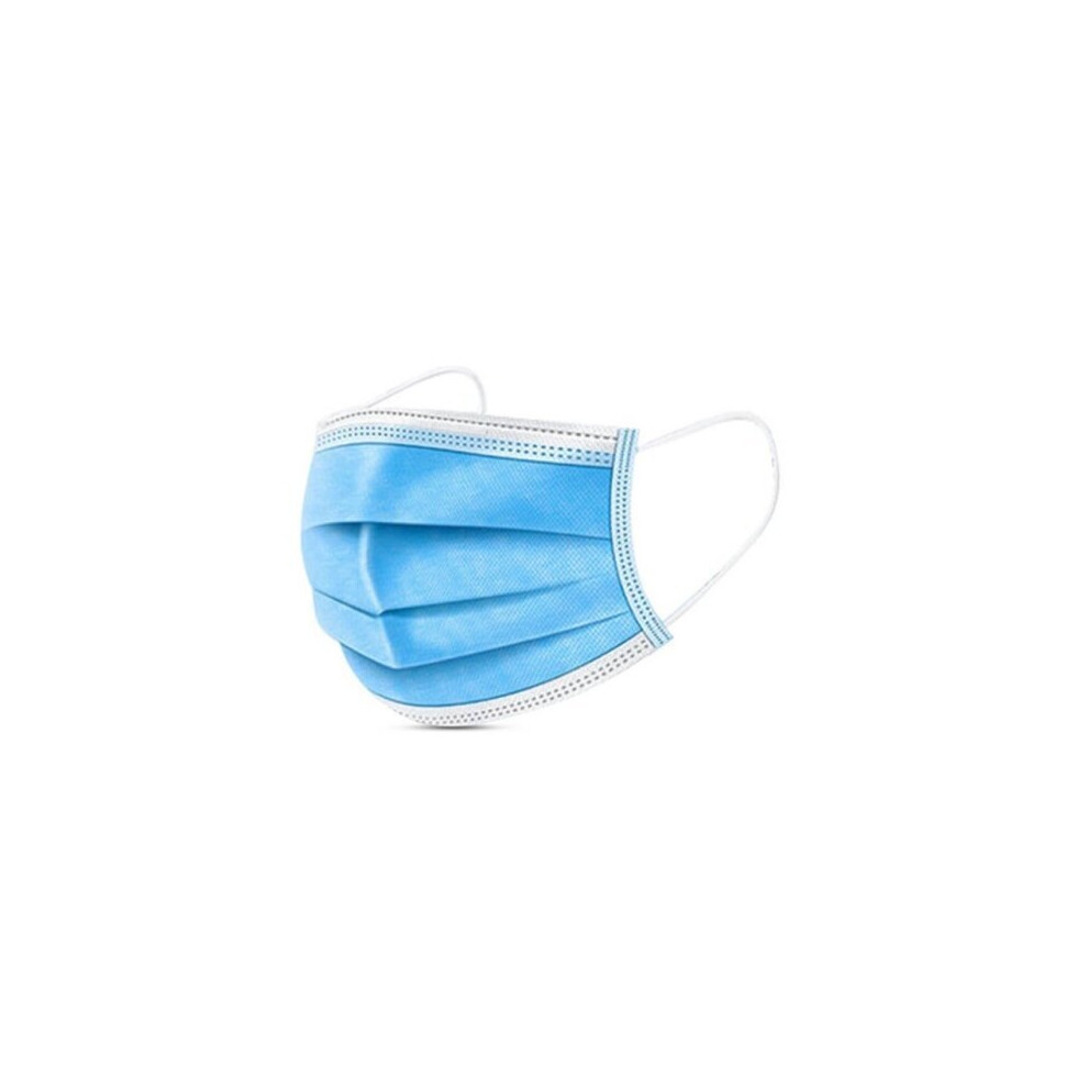 50Pc 3-Layer Disposable Face Masks | Face Coverings 735843963471