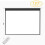 Living And Home (120 in) Motorized Electric Projector Screen 4:3 16:9 Home Cinema Office Remote HD Remote 4