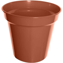 Whitefurze 31cm Garden Plastic Terracotta Garden Lawn Plant Pot