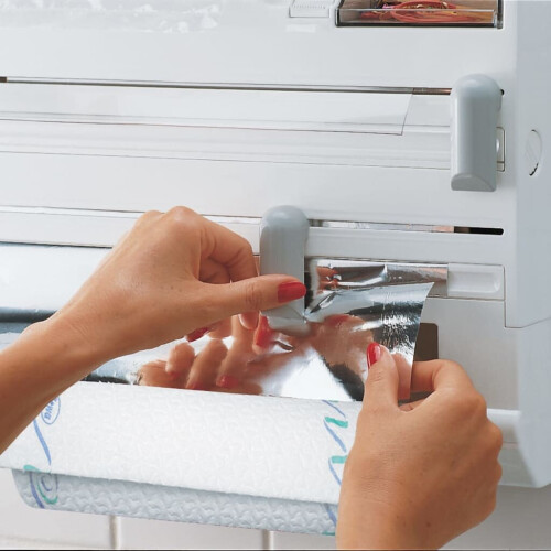 VidaXL Leifheit Wall-mounted Roll Holder Paper Towel Dispenser Parat Plus White 25723 2