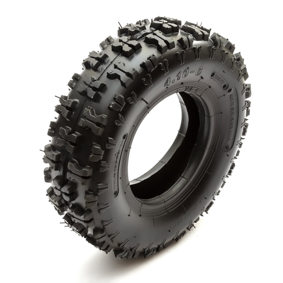 Tyre 4.10-6 410-6 4.10X6 410X6 Midi Moto Quadbike Off Road Tread 5055583002113