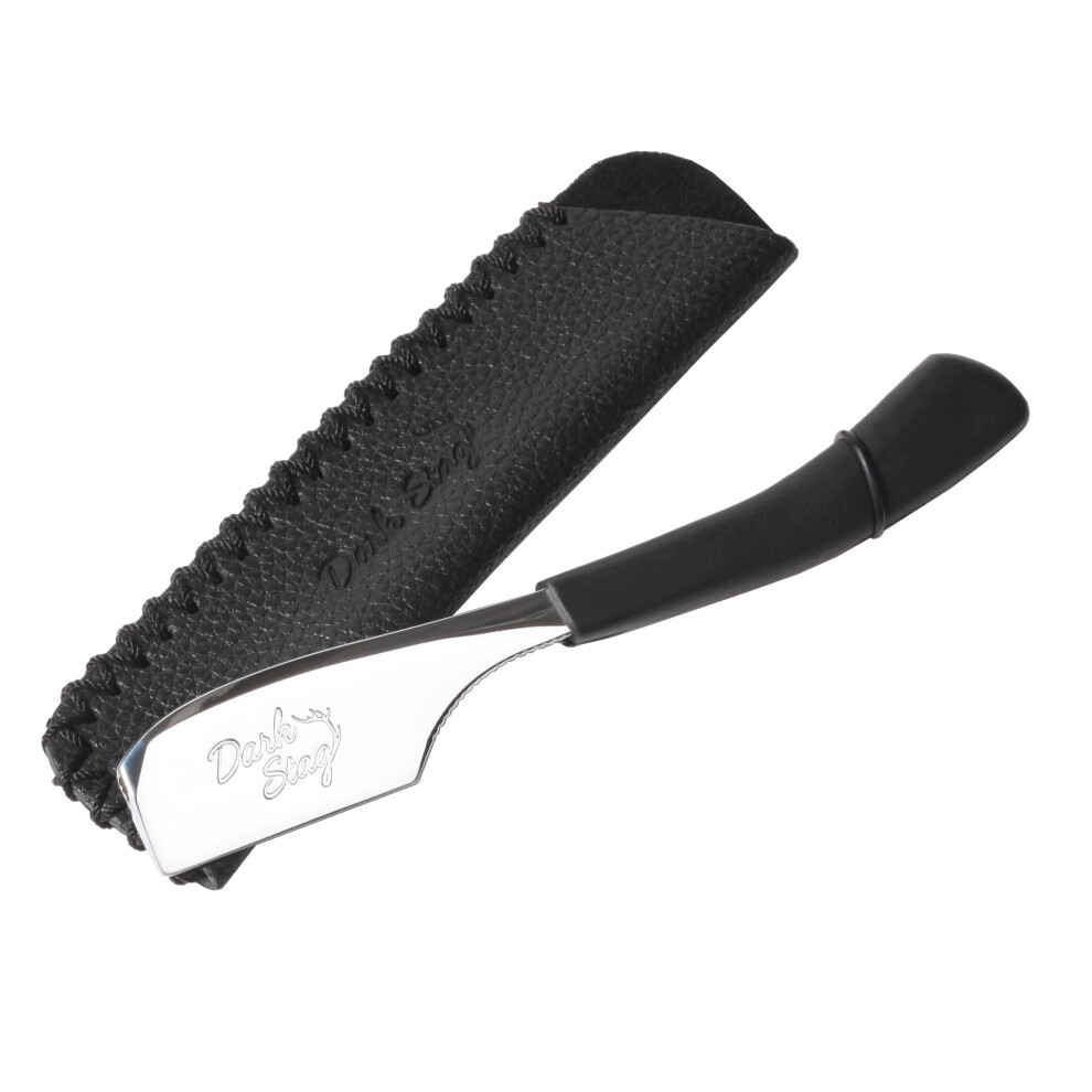 Stag Barber Kamisori Straight Razor Premium Shaving Grooming Dark