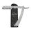 Dark Stag Barber Rak Razor Shavette Premium stålhandtag 6