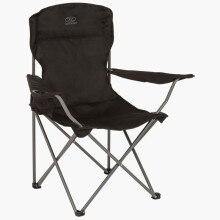 Highlander Edinburgh Lightweight Folding Camping Chair & Bag | Black