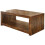 Jakarta Coffee Table with Shelf - Dark Mango Wood 1