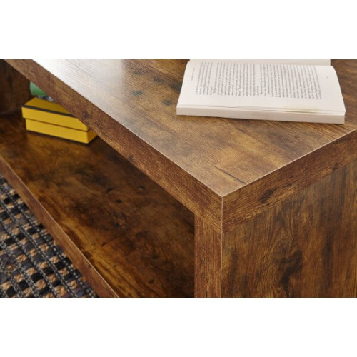 Jakarta Coffee Table with Shelf - Dark Mango Wood 1
