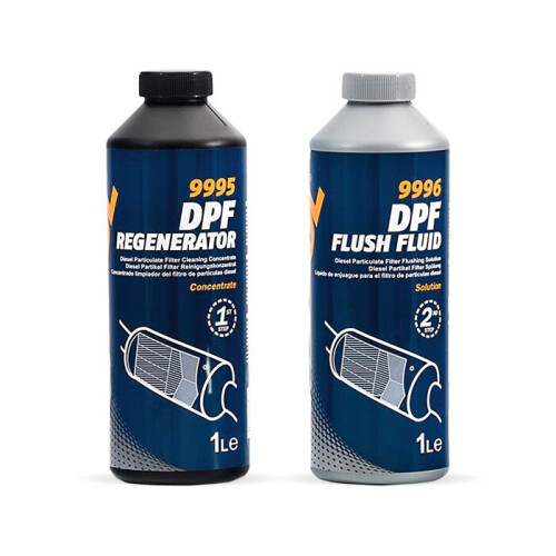 MANNOL MANNOL Pack Diesel Particular Filter DPF Regenerator Flush Fluid Cleaner Kit