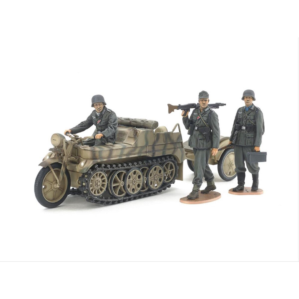 *German Sd.Kfz.2 Kettenkraftrad MId-Production (1:35 Scale)