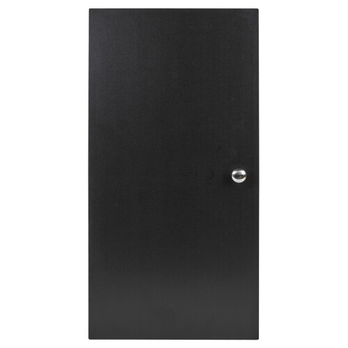 URBN Living (Black) 2x Wooden Cabinet Doors Replacement Cupboard Unit