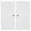 URBN Living (White) 2x Wooden Cabinet Doors Replacement Cupboard Unit 1
