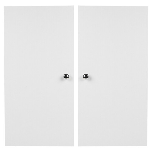 URBN Living (White) 2x Wooden Cabinet Doors Replacement Cupboard Unit