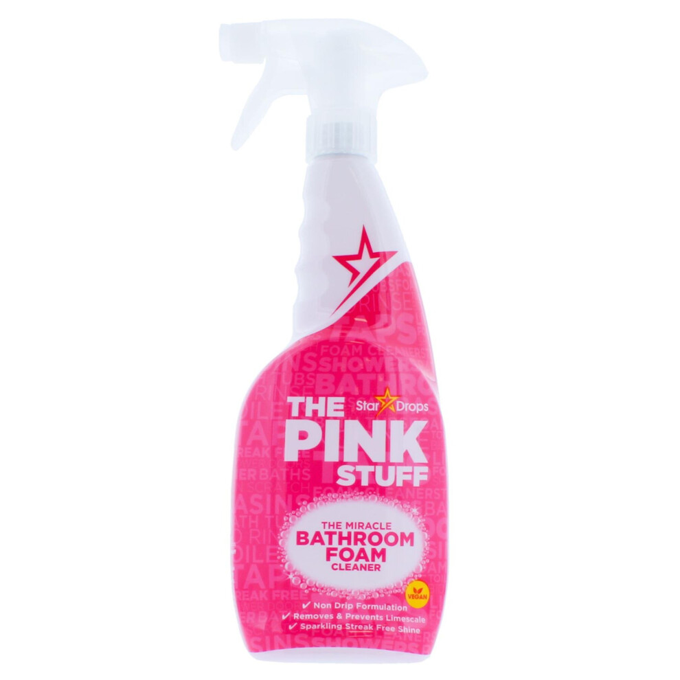 Stardrops The Pink Stuff Bathroom Foam Cleaner 750ml