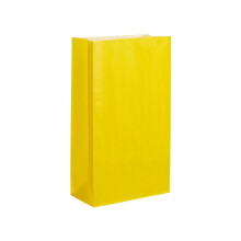 (Yellow, 50) Paper Party Bags- Choose your Colour and Quantitiy