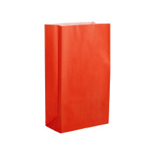 (Red, 50) Paper Party Bags- Choose your Colour and Quantitiy