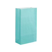 (Light Blue, 50) Paper Party Bags- Choose your Colour and Quantitiy