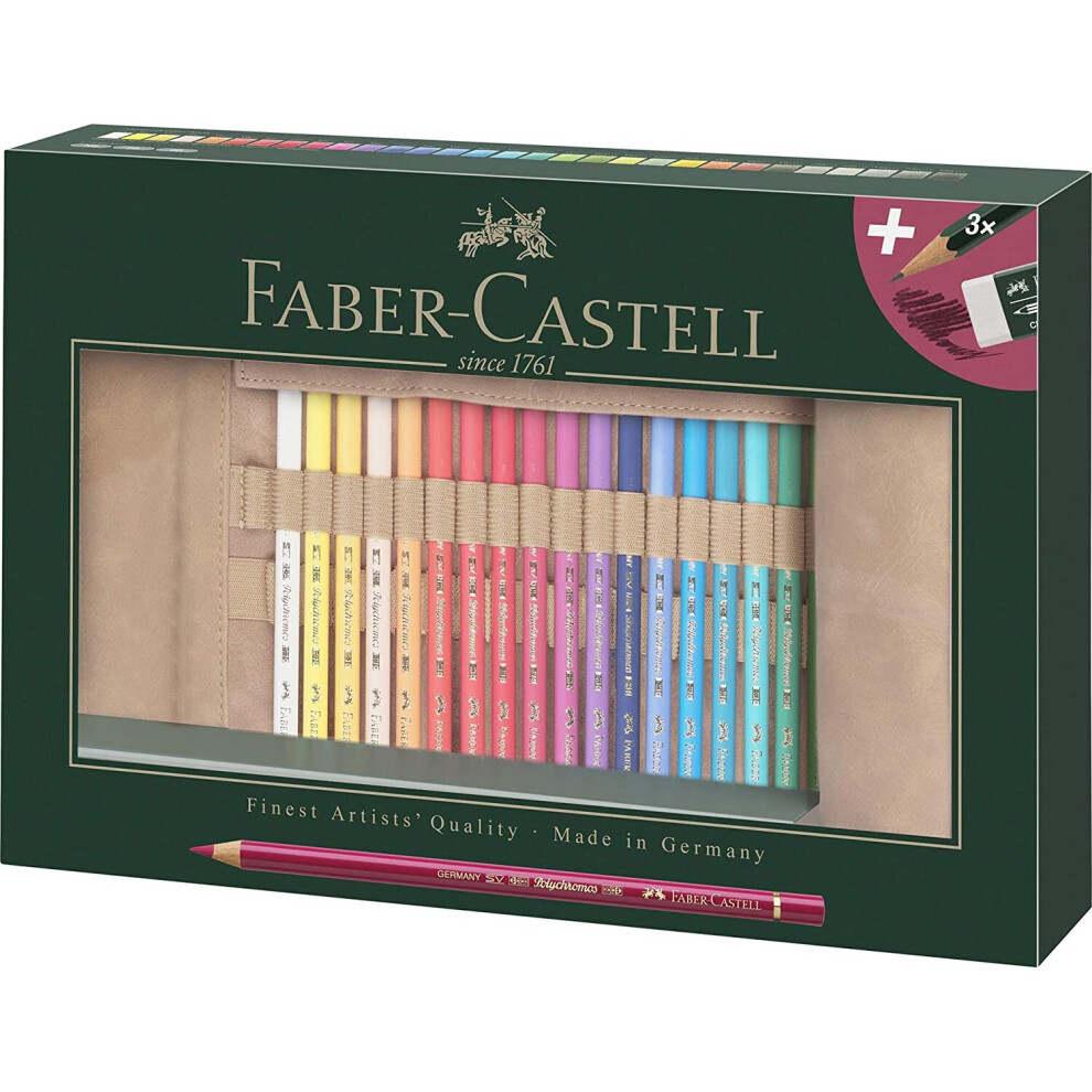 Faber-Castell Polychromos Coloured Pencils Set of 30 pencils set