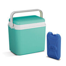 (36 Litre + 3 Ice Packs) 36L Extra-Large Turquoise Cooler Box