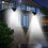 100 LED Solar Powered PIR Motion Sensor Wall Security Lights 3