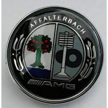Mercedes Benz AMG NEW AFFALTERBACH Flat Bonnet Badge 57mm Emblem