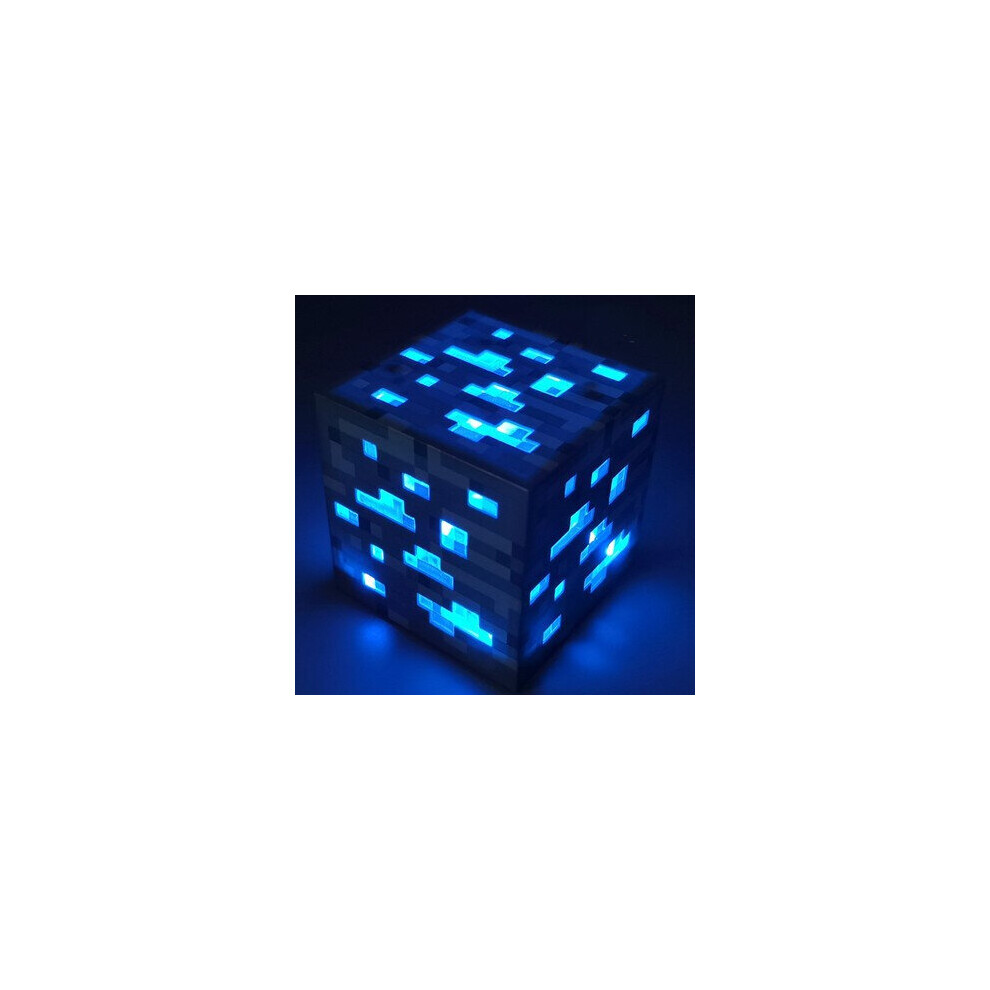 (Blue Ore Lights) Minecraft LED light childrens Night Lights Toys