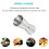 Stainless Steel Jigger Double Single Shot Drink Spirit Measure Cups Cocktail 6