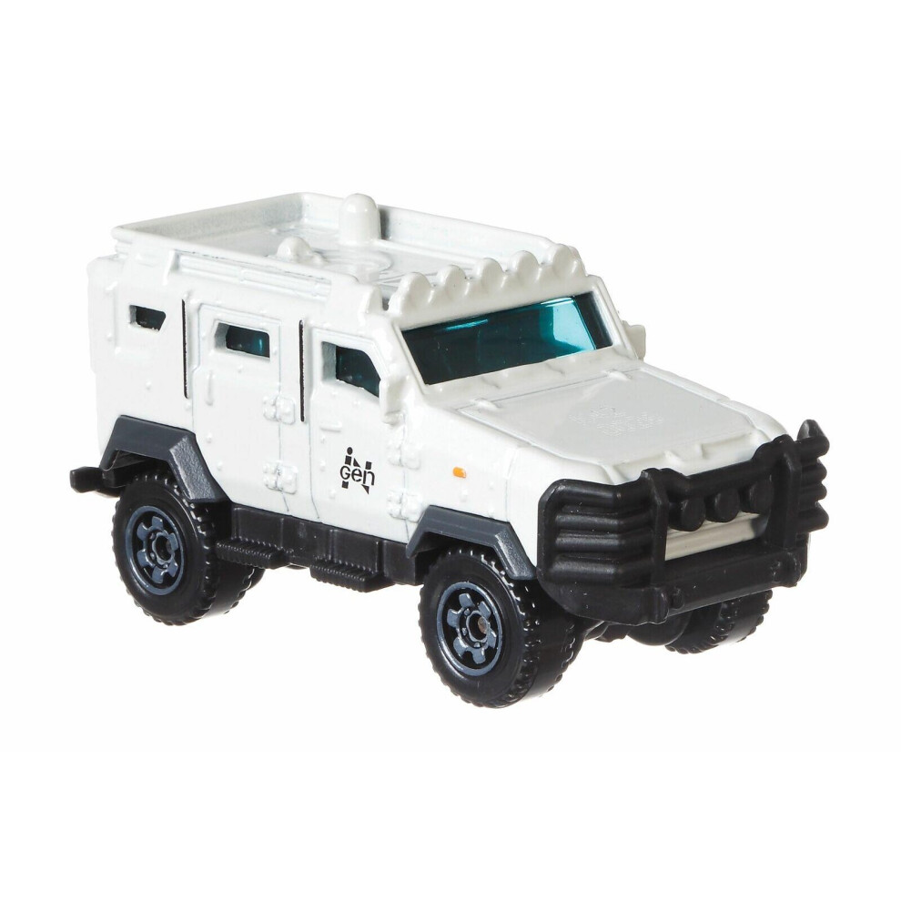 New Jurassic World Mattel Match Box Die Cast Vehicles Fmw90