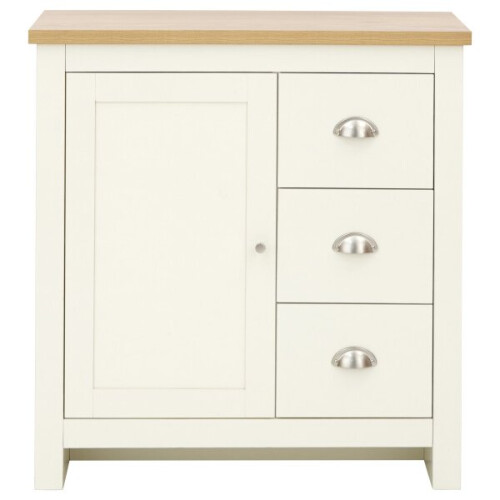 Lancaster Cream & Oak Top Multi Unit Sideboard/Cabinet