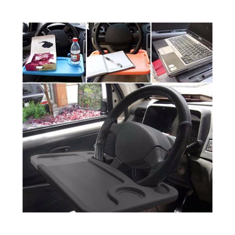 Car Steering Wheel Table Tray For Laptop Food Dining Reading Writing Tray 683546399601