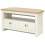 Lancaster Cream & Oak Top 2 Drawer Corner TV Unit 1