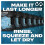 Lynx 2 Pack of Lynx Manwasher 2-Sided Shower Tool 8