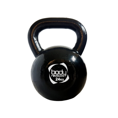 Kettlebell van gietijzer 24 kg