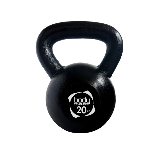 Kettlebell aus Gusseisen 20 kg