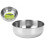 Summit Stainless Steel Plate & Bowl Set 3