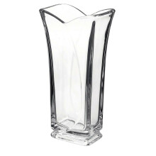 (Rectangle) Bormioli Rocco Clear Glass Flower Vase Decor