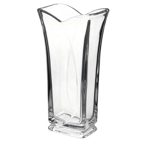 (Rectangle) Bormioli Rocco Clear Glass Flower Vase Decor