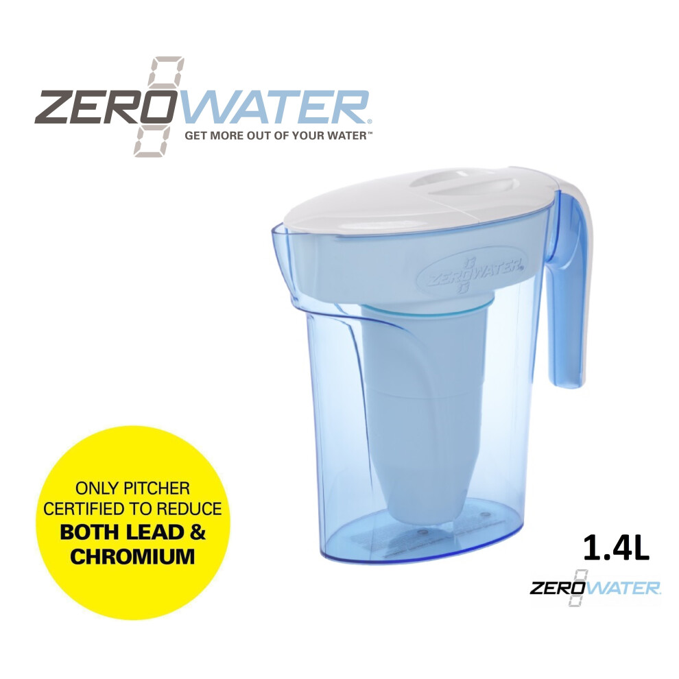 ZeroWater 6-Cup 1.4 Litre Water Filter Pitcher