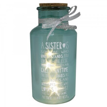 Special Sister Light Up Jar Messages Of Love Gift Range Birthday Christmas Gifts