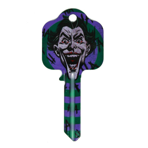 DC Comics The Joker Licensed Universal 6-Pin Cylinder Key Blank 2
